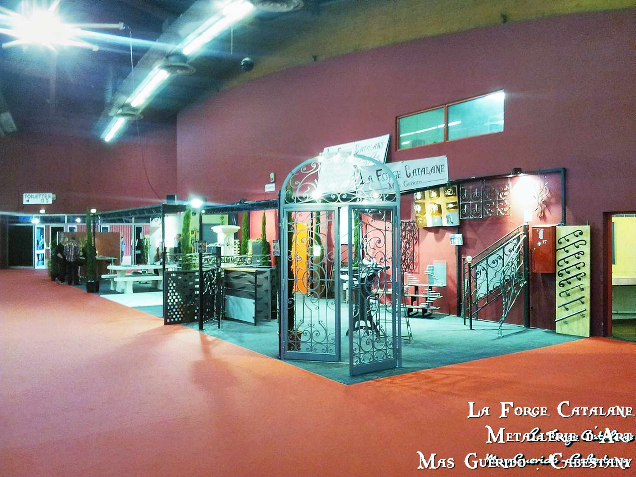 Stand salon de l habitat 2013 forge catalane 5.jpg